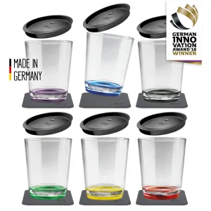 Magnetic Drinking Cup Multicolour 6 Pack By Silwy