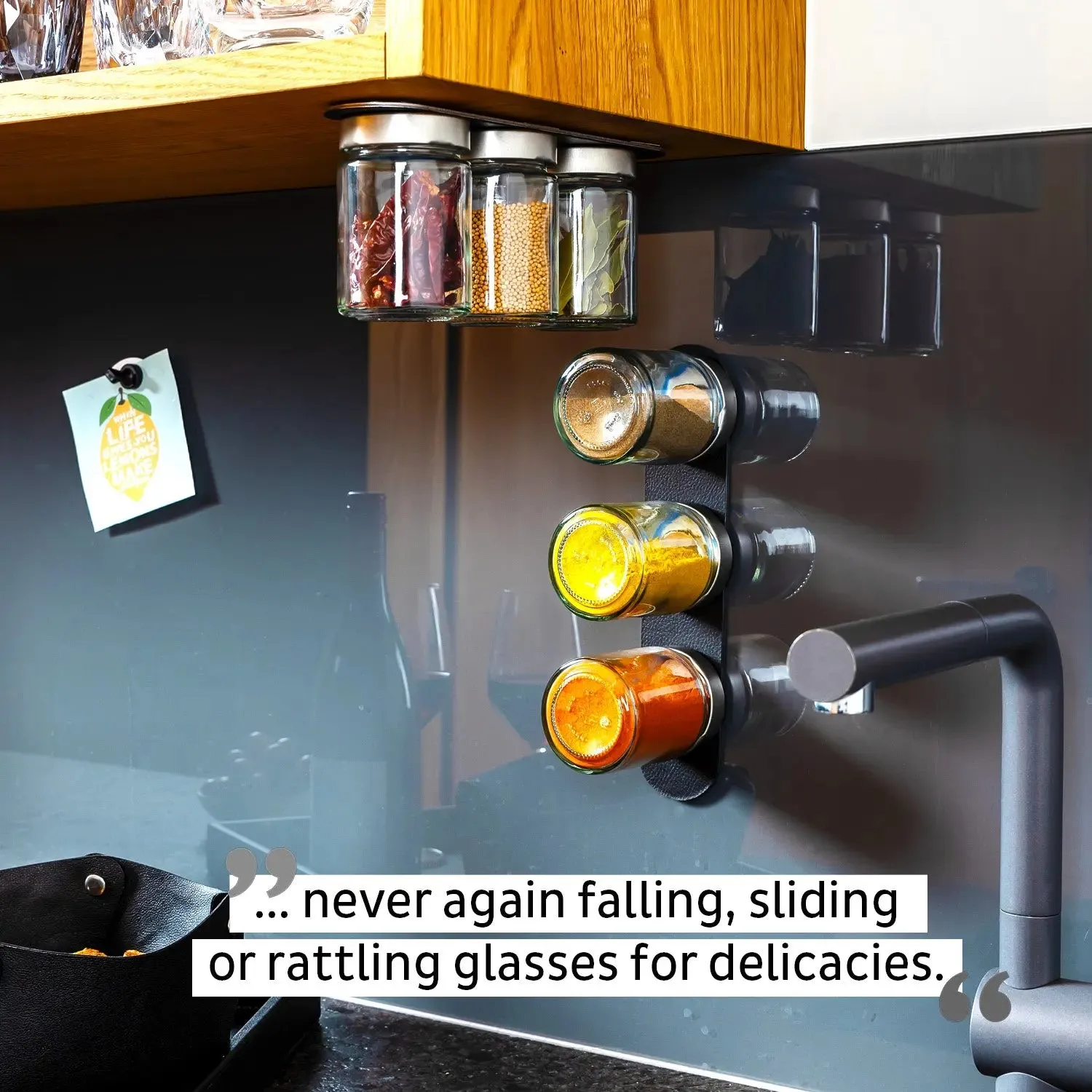 Magnetic Glass for Delicacies BLACK & CLASSY 192ml By Silwy