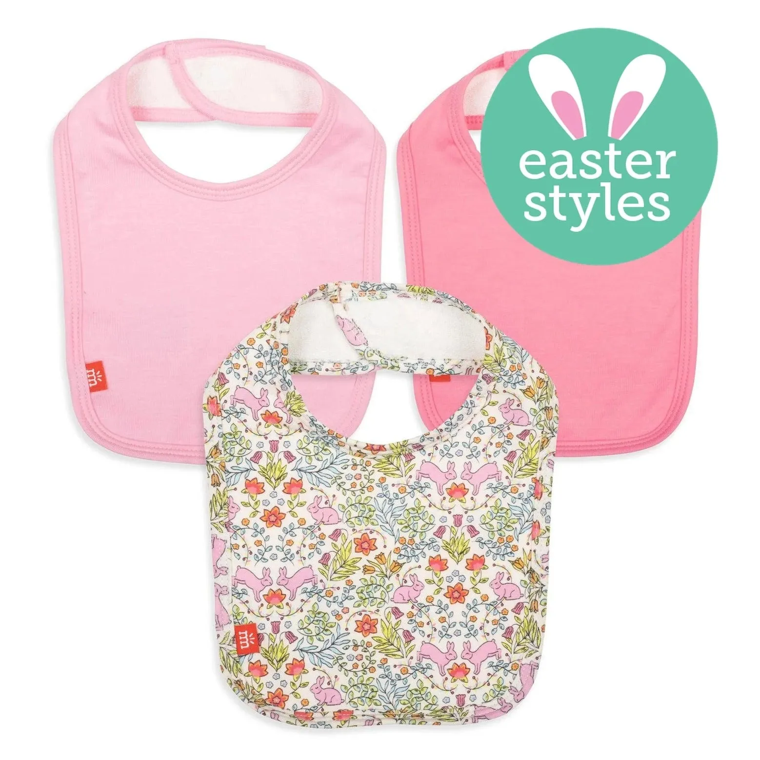 Magnetic Me: Hip Hop Modal Magnetic Stay Dry 3-Pack Bibs