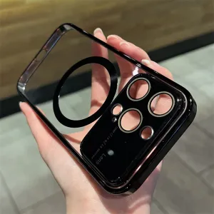 Magnetic Phone Case with Lens Film