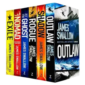 Marc Dane Series 6 Books Collection Set By James Swallow (Nomad, Exile, Ghost, Shadow)