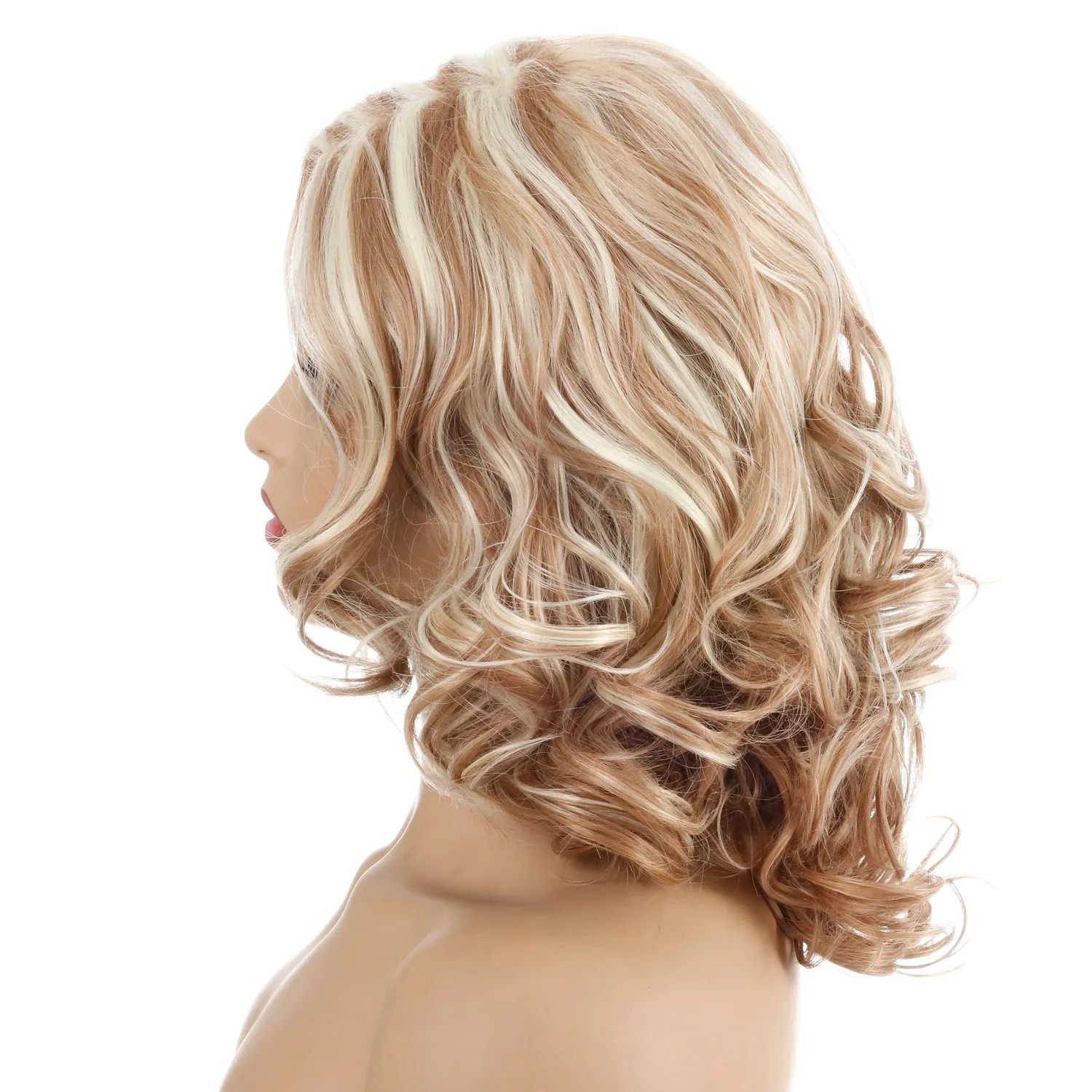 Meghan | Blonde Long Wavy Synthetic Hair Wig