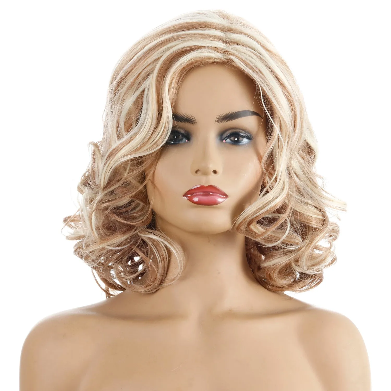 Meghan | Blonde Long Wavy Synthetic Hair Wig