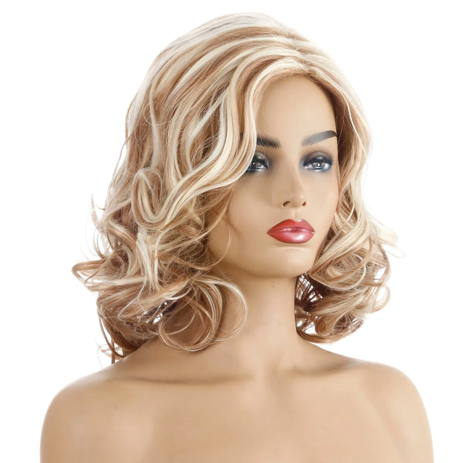 Meghan | Blonde Long Wavy Synthetic Hair Wig