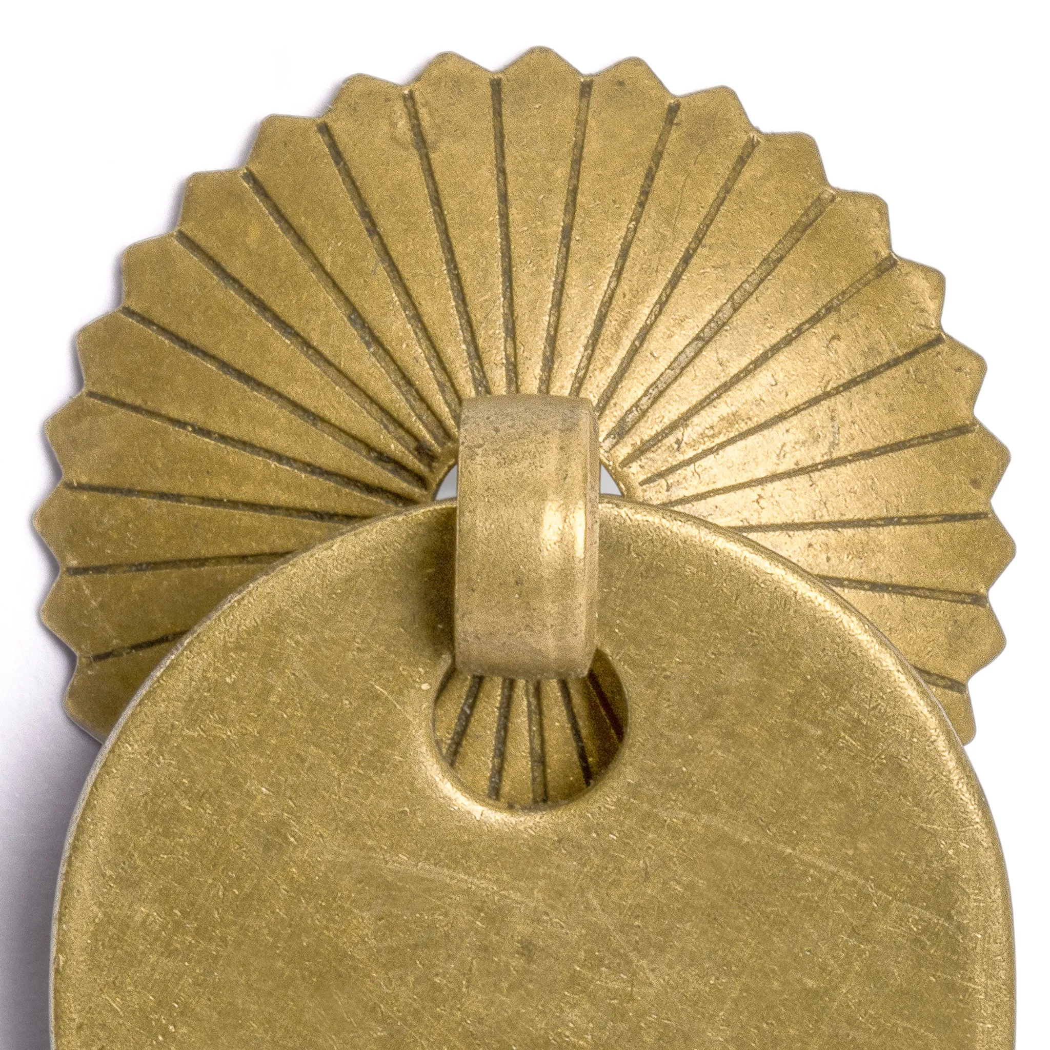 Melon Seed Brass Hardware Pulls 2.1" - Set of 2