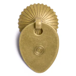 Melon Seed Brass Hardware Pulls 2.1" - Set of 2