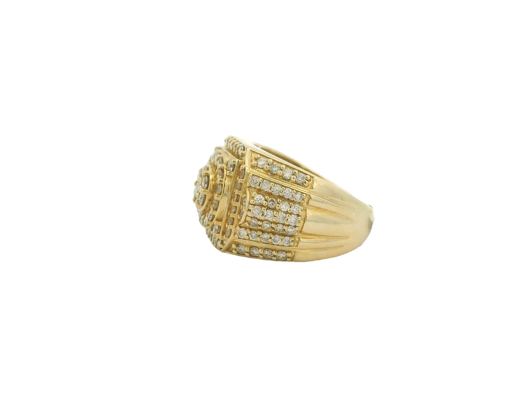 Men's 10kt Yellow Gold Diamond Ring