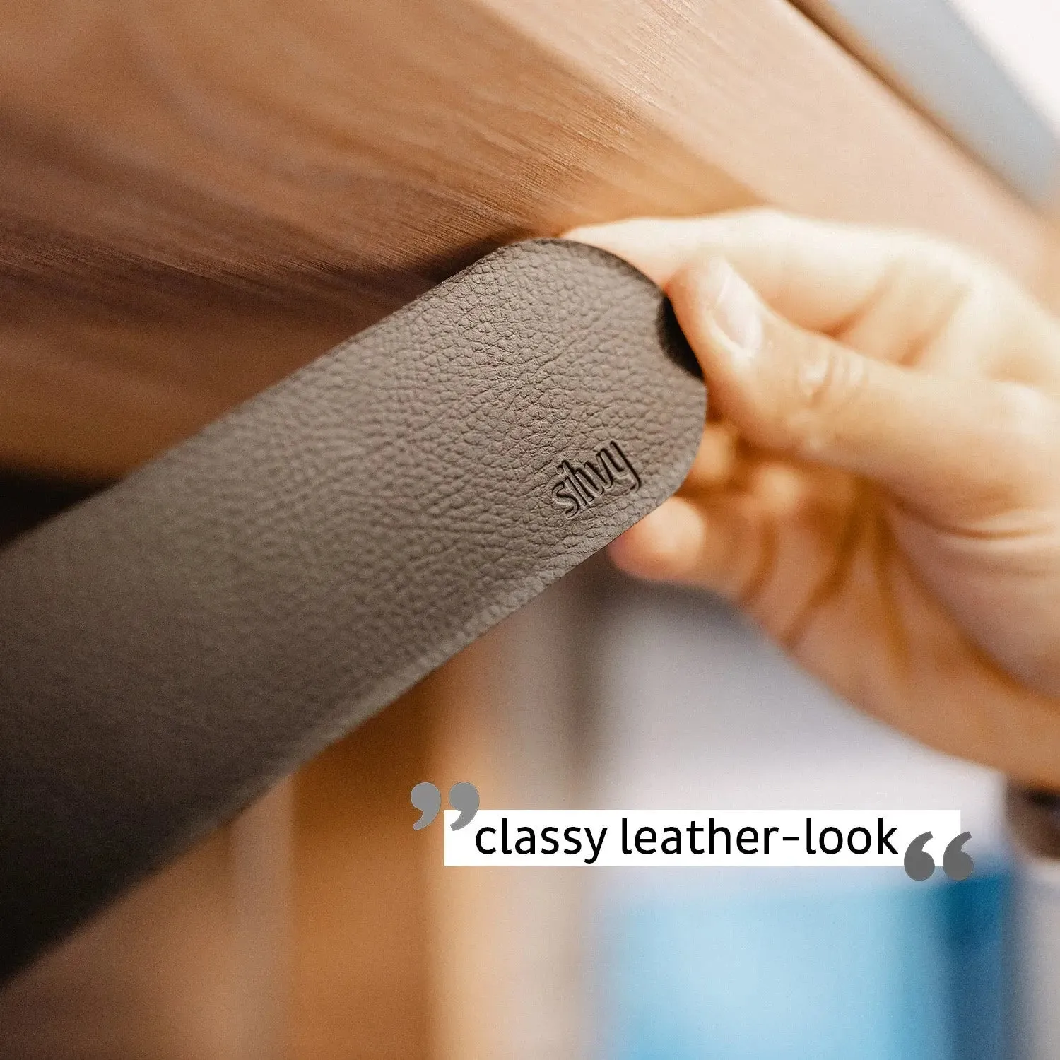 Metal Strip 25 cm BLACK for Magnetic Glasses By Silwy