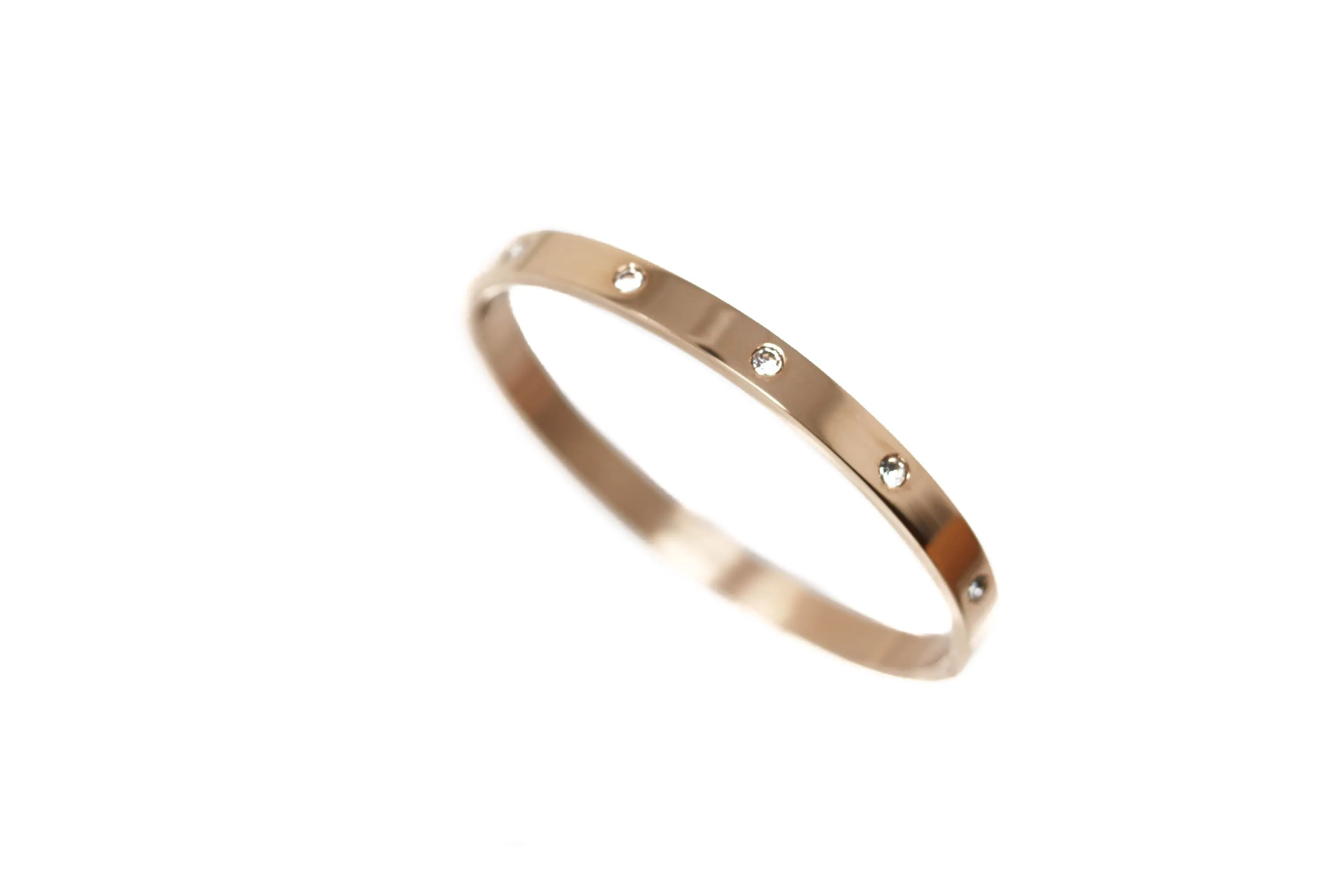 Micro Diamond Rose Gold