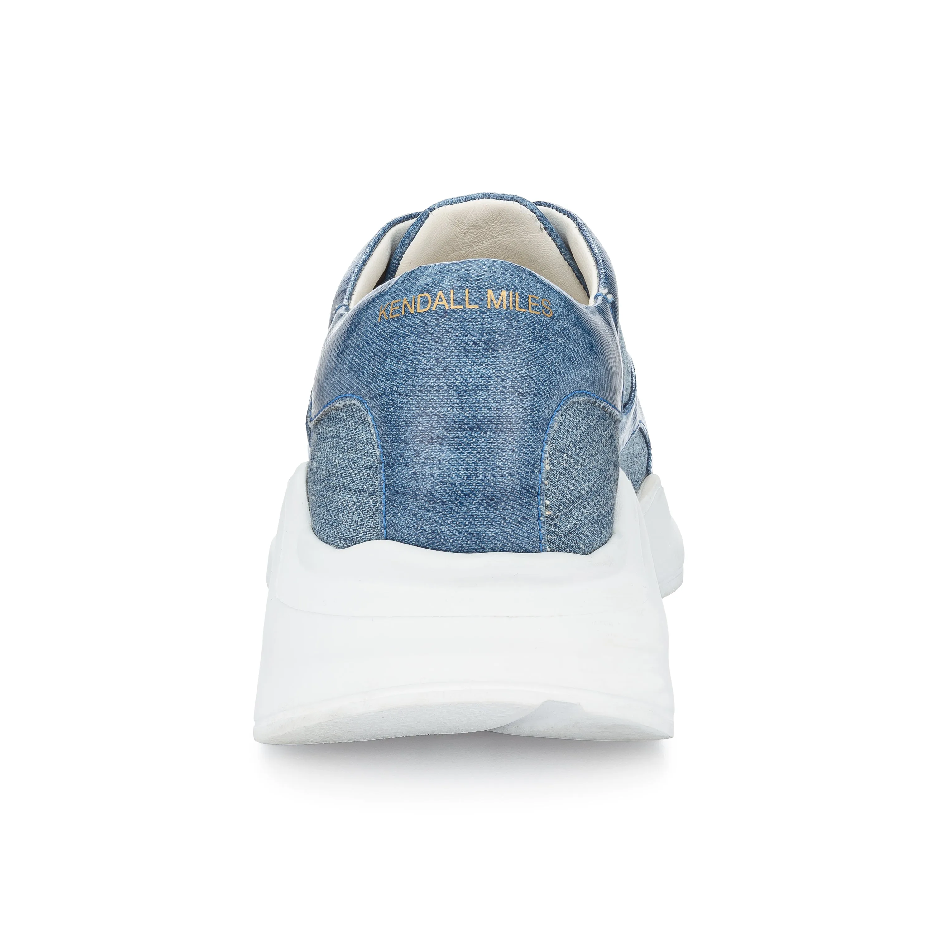Miles Sneaker (Two-toned Denim)