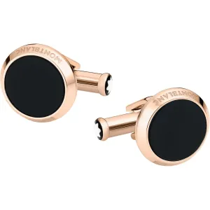 Montblanc Gemelli Meisterstück Steel Finish Rosa Rosa 11663