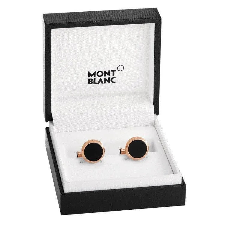Montblanc Gemelli Meisterstück Steel Finish Rosa Rosa 11663
