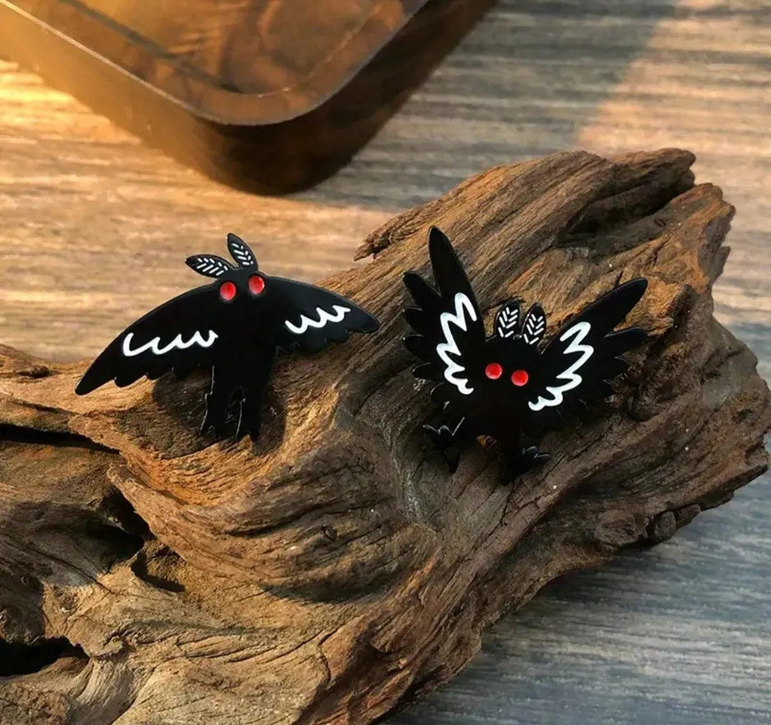 Mothman Enamel Pins 1 Random