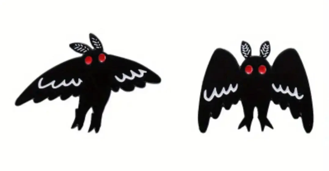 Mothman Enamel Pins 1 Random