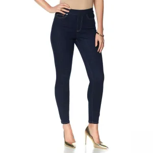 MOTTO Women's Plus Size Stretch Denim Pull On Jeggings