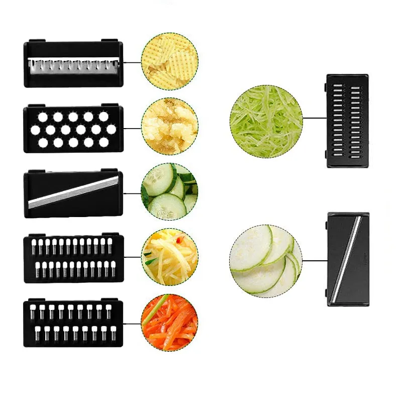 Multifunctional Kitchen Vegetable Peeling Slicer Bowl