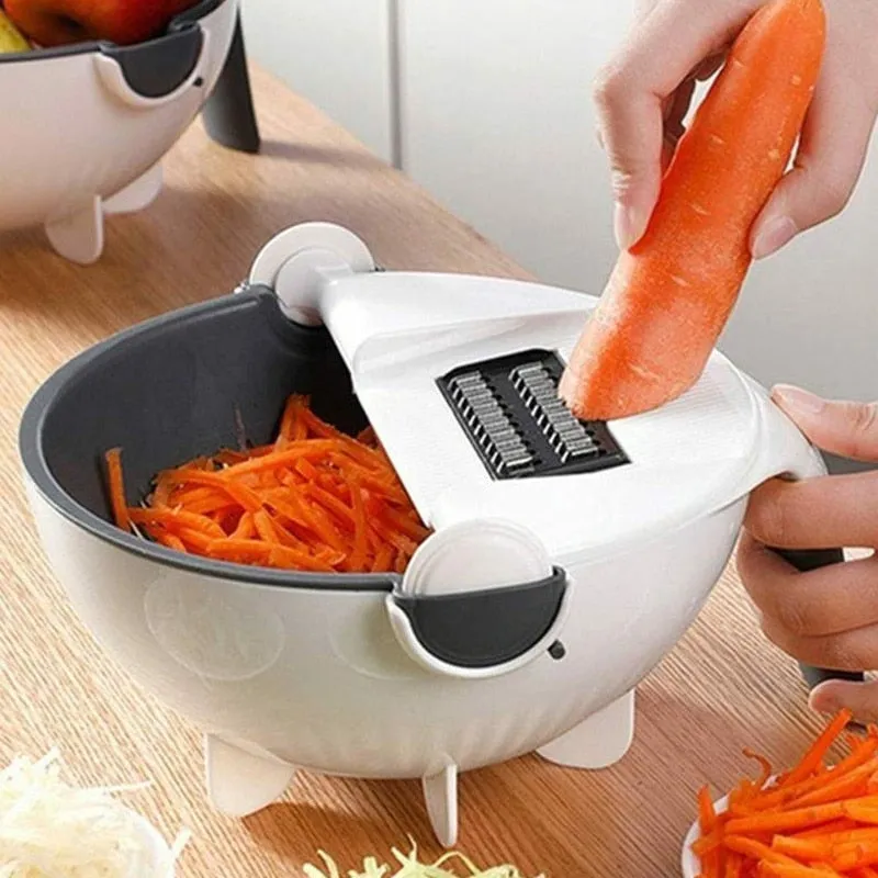 Multifunctional Kitchen Vegetable Peeling Slicer Bowl