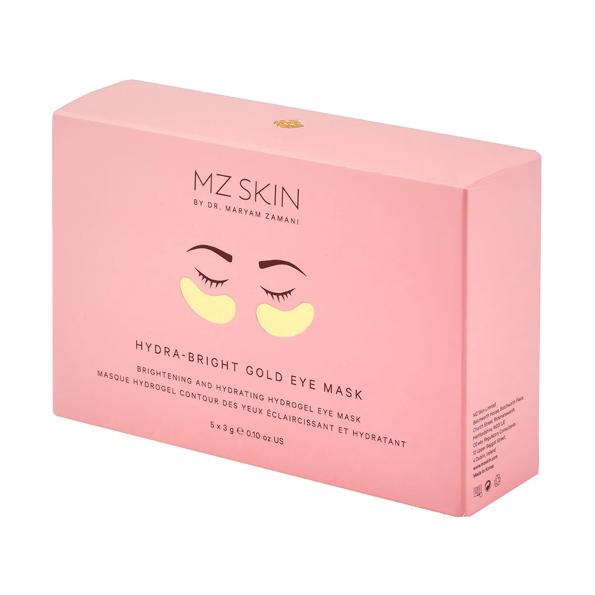 MZ Skin Hydra-Bright Gold Eye Mask