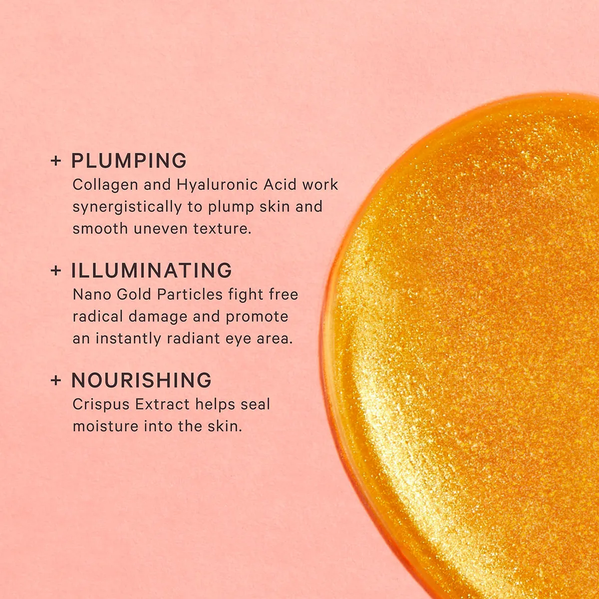 MZ Skin Hydra-Bright Gold Eye Mask