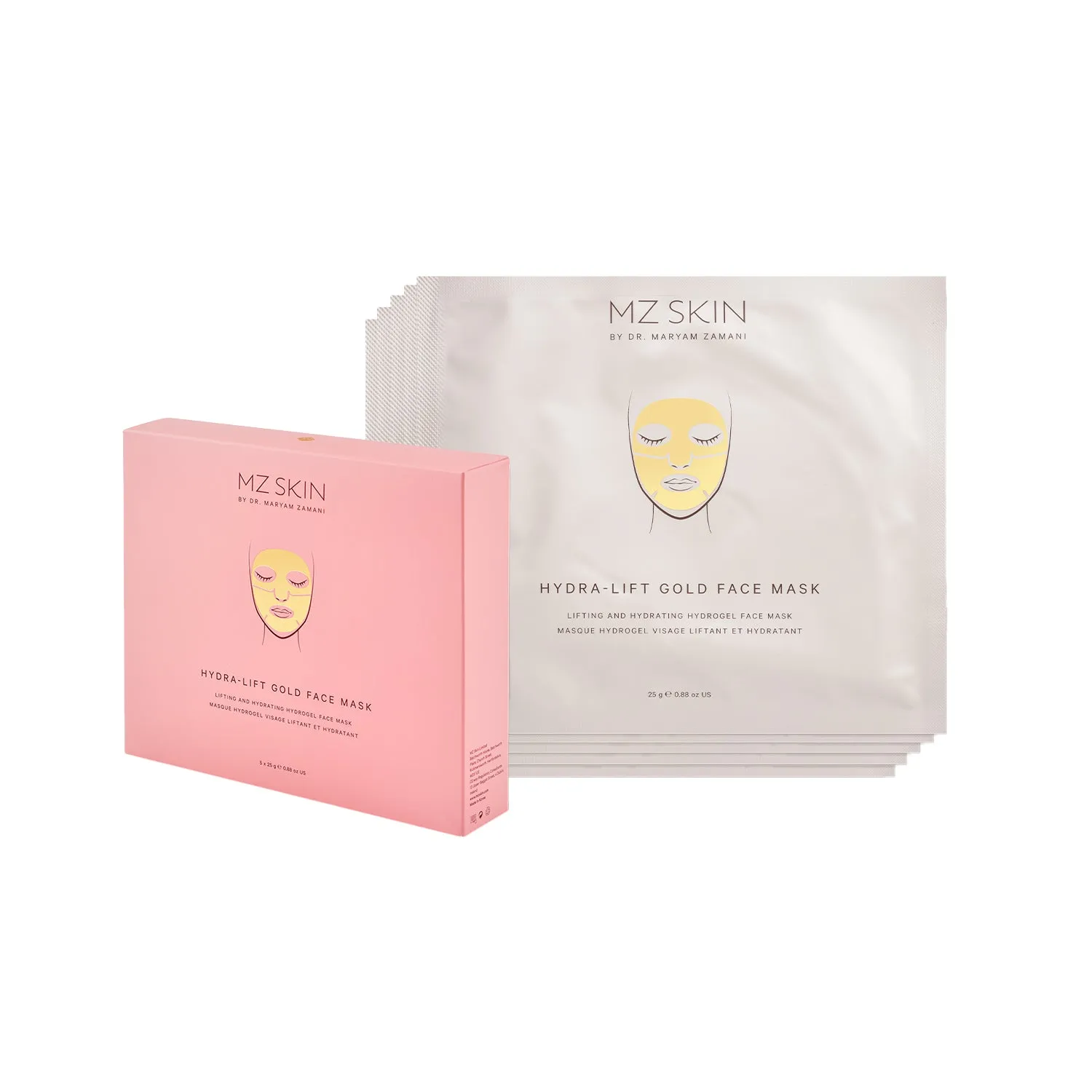 MZ Skin Hydra-Lift Gold Face Mask