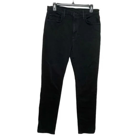 New Joe’s The Runway Luna Womens High Rise Dark Wash Cigarette Jeans Size 28