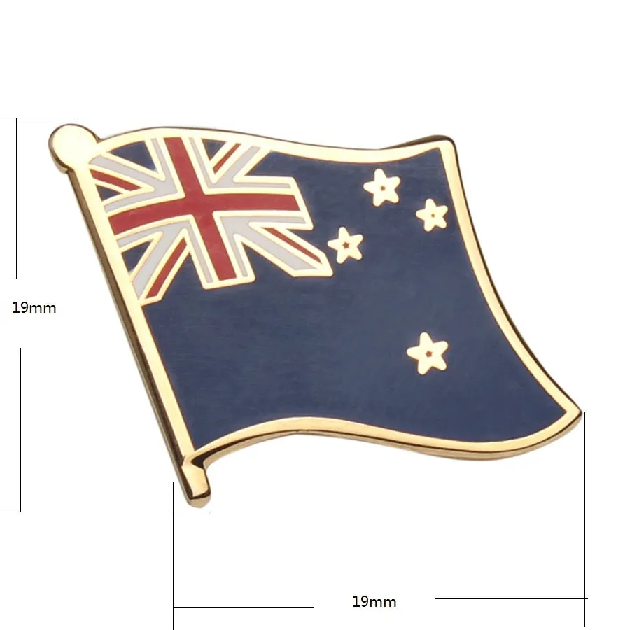 New Zealand Flag Pin