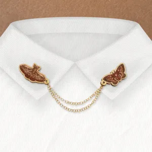 Night Moths | Connected Wooden Pins