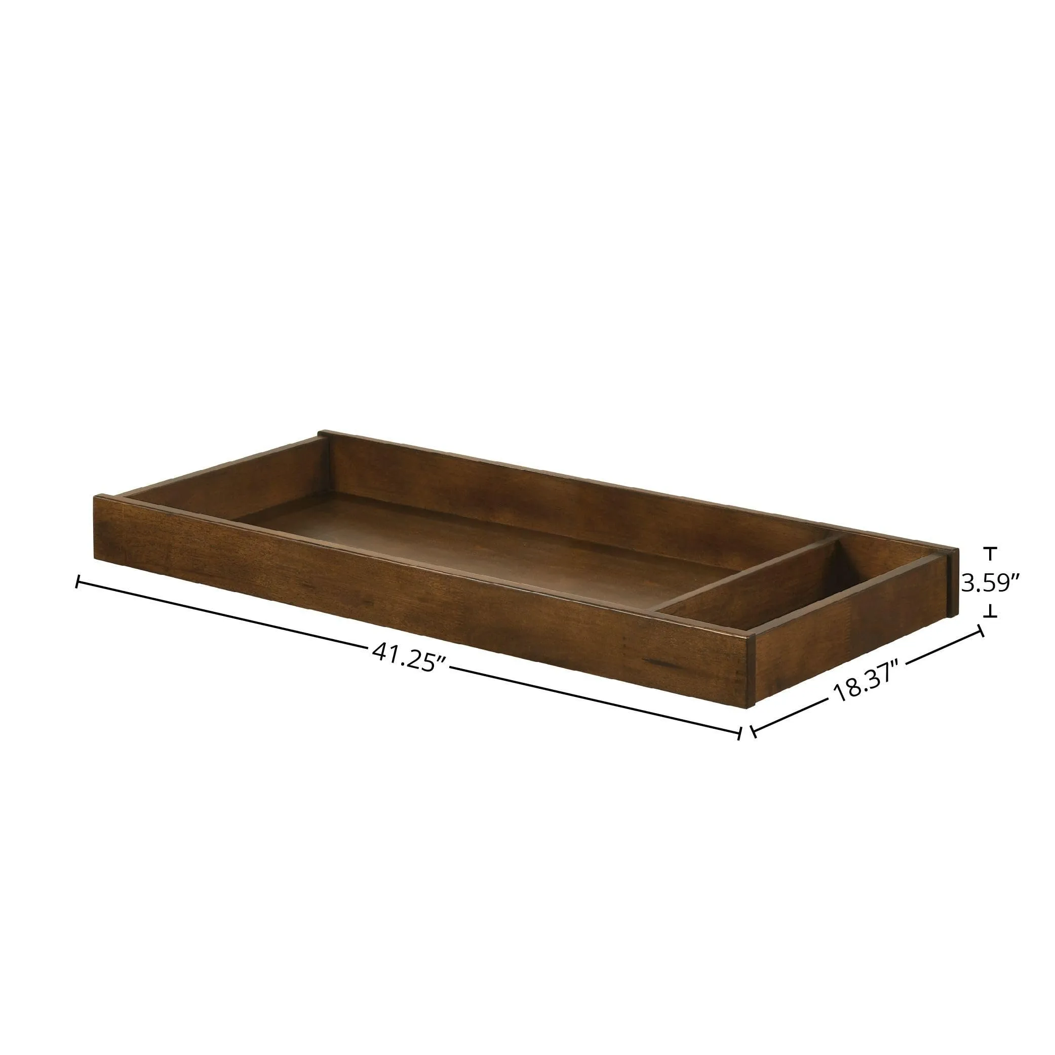 Nursery 41" Wide Topper Tuscan Beige Casual Wood