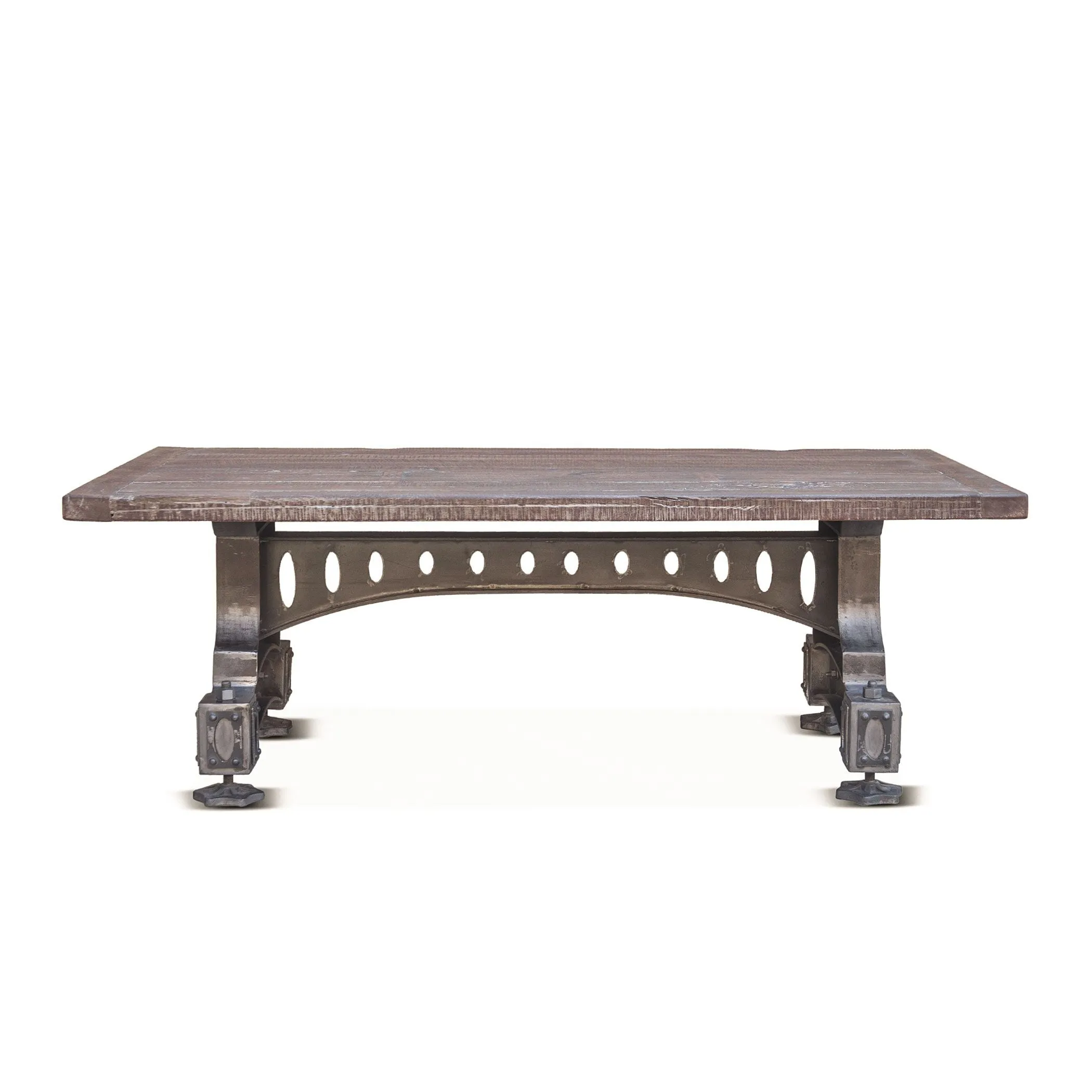 Officer Mess Industrial Cast Iron Coffee Table