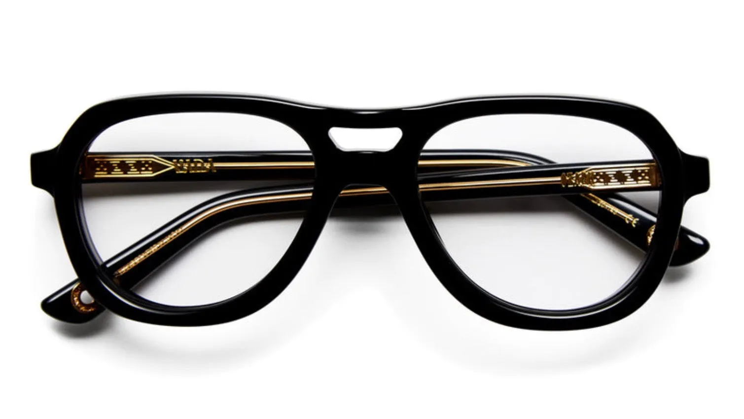 OZARK-Onyx / Blue Light / Gold