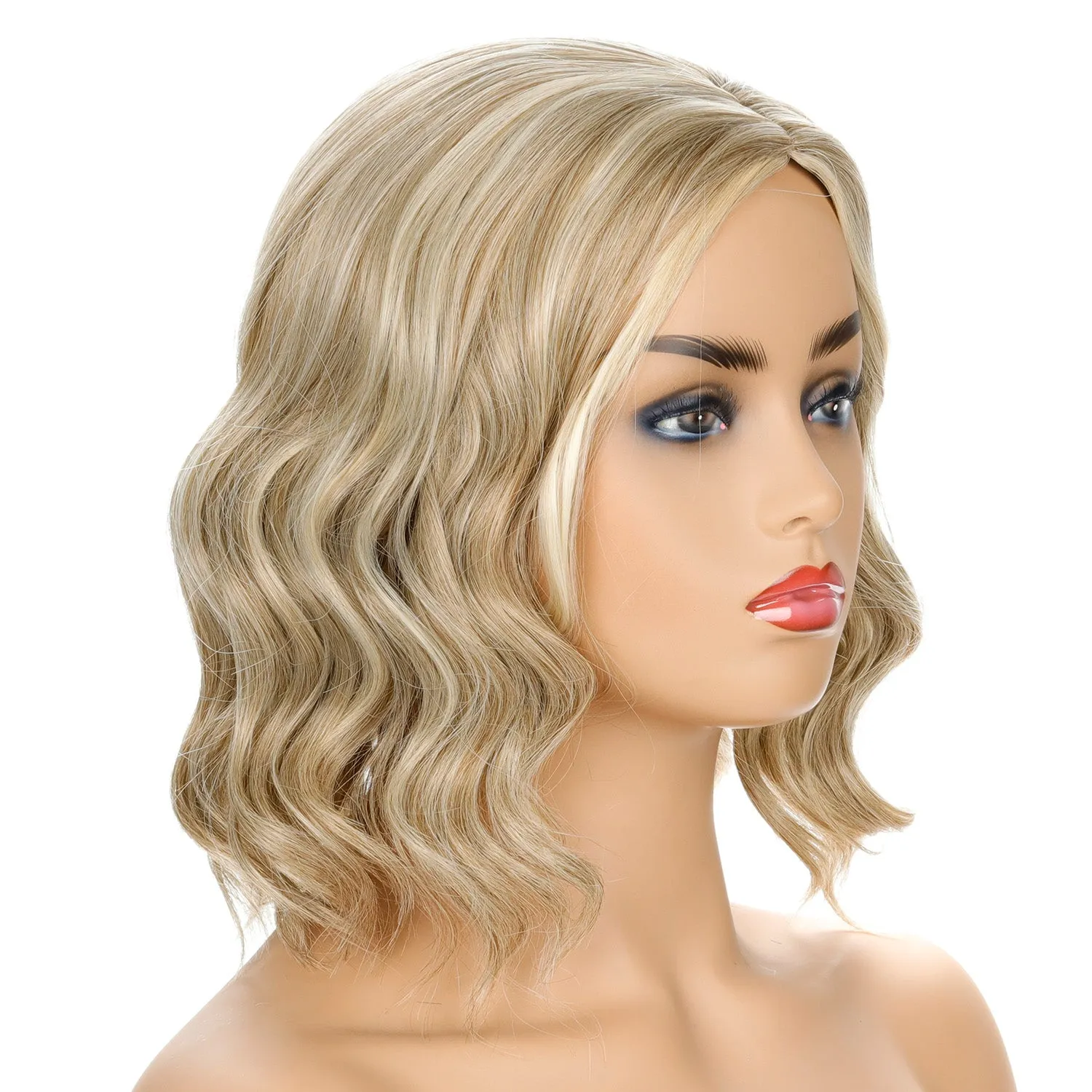 Pamela | Blonde Medium Wavy Synthetic Hair Wig