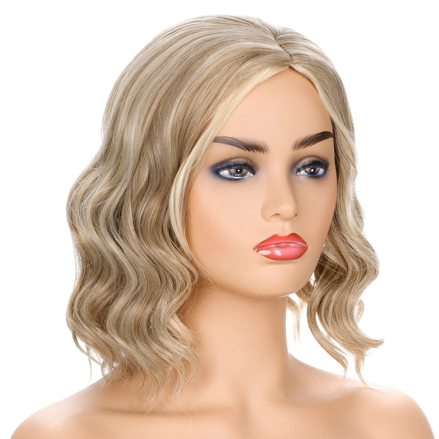 Pamela | Blonde Medium Wavy Synthetic Hair Wig