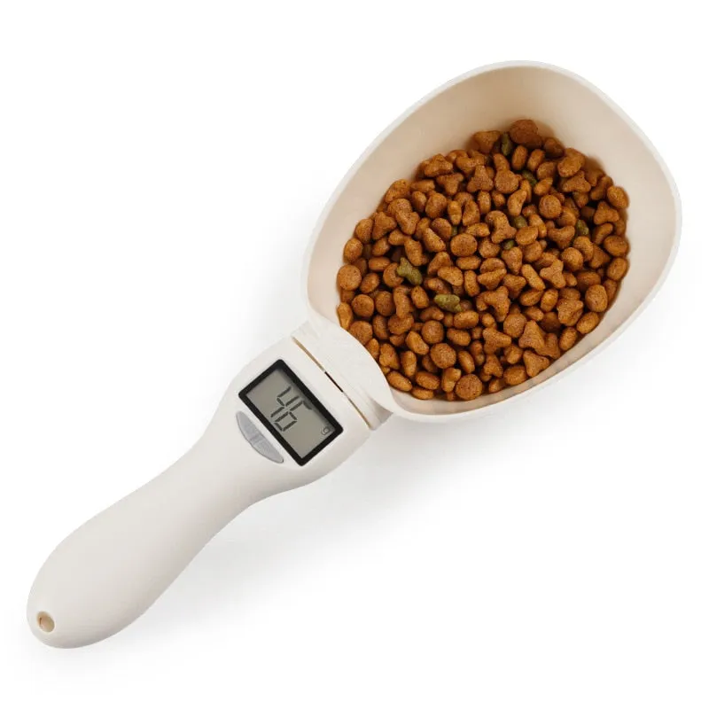 Pet Portable Food Measuring Scale Spoon for Dogs and Cats