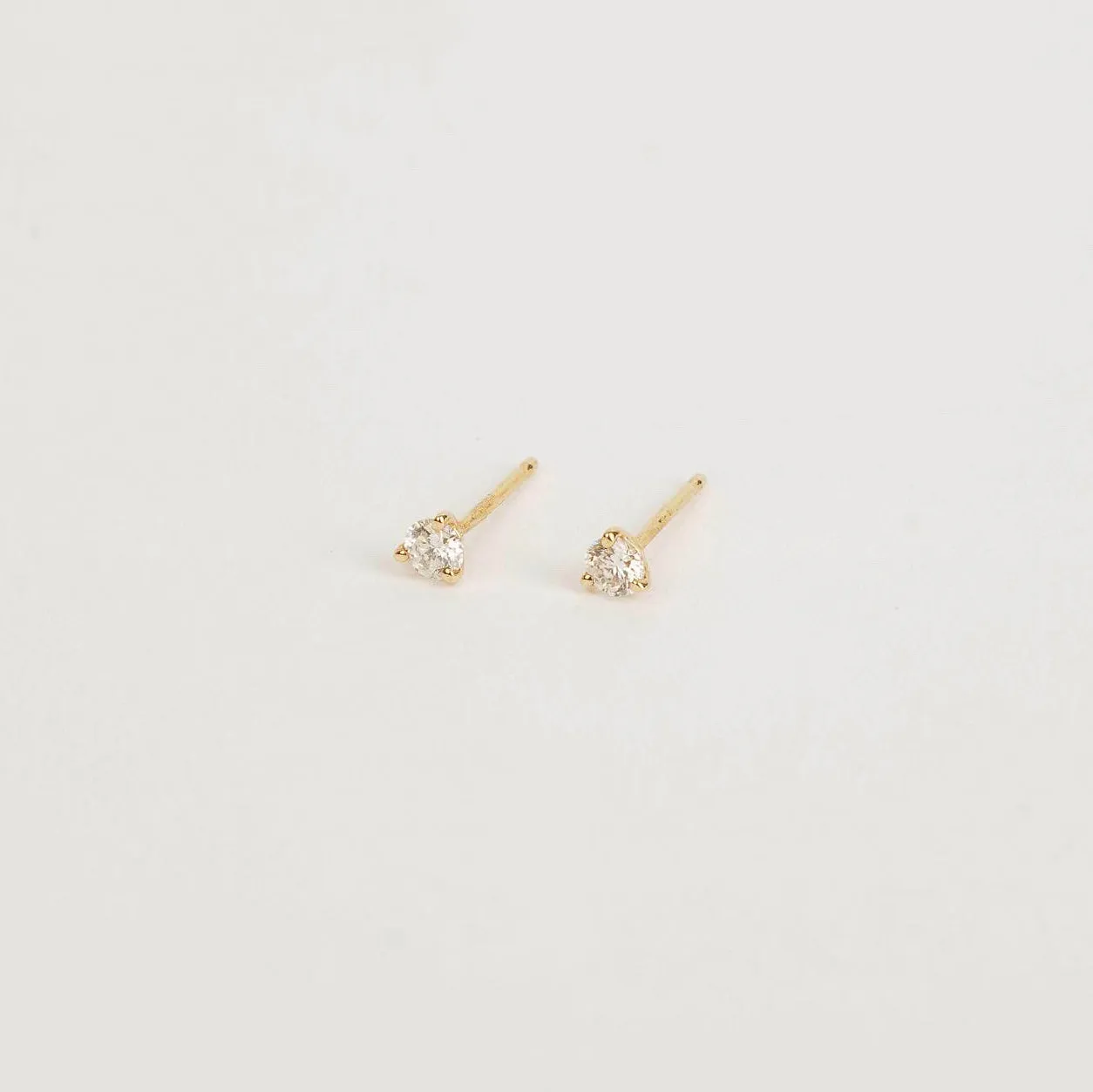 Petite Martini Diamond Stud Earrings