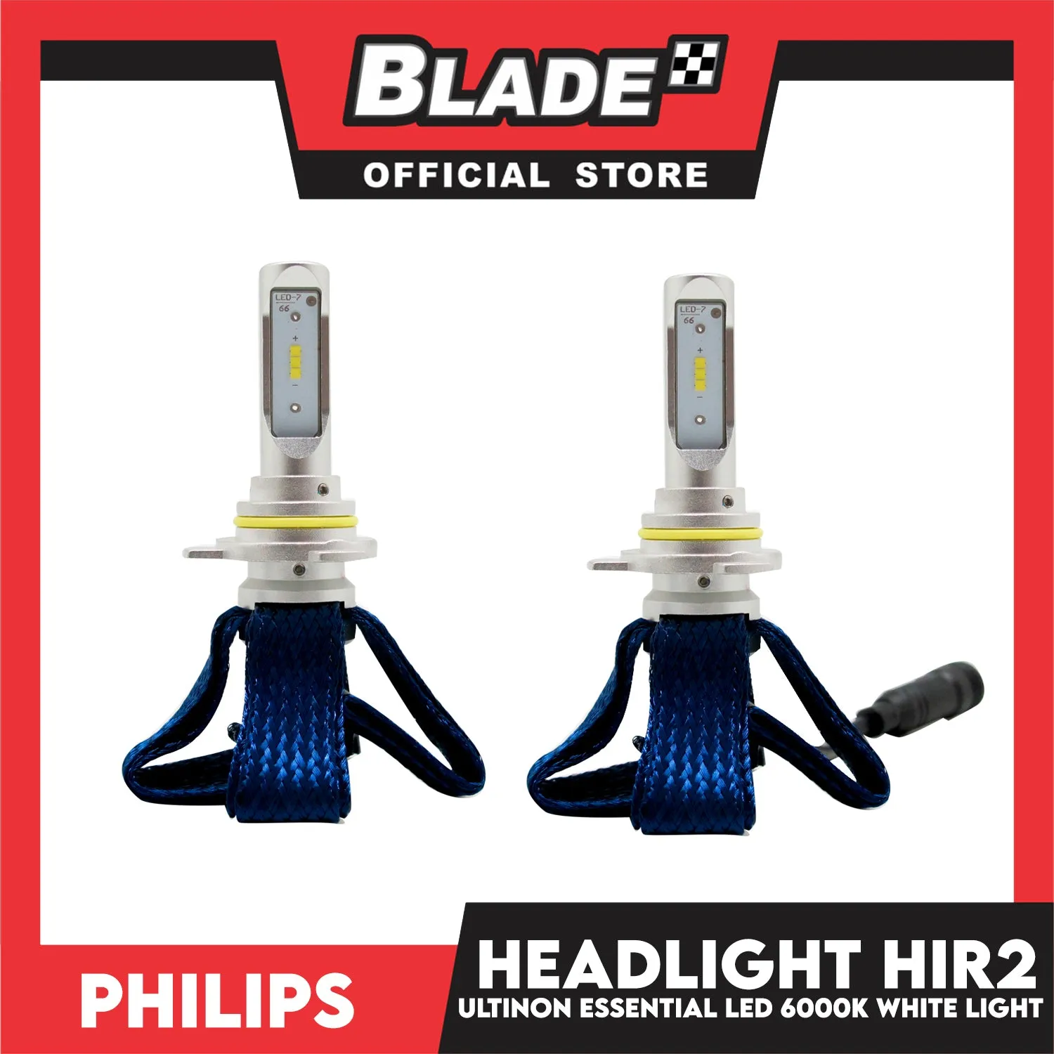 Philips LED Ultinon Essential LED H1R2 1101 2UEX2 6000K V 12
