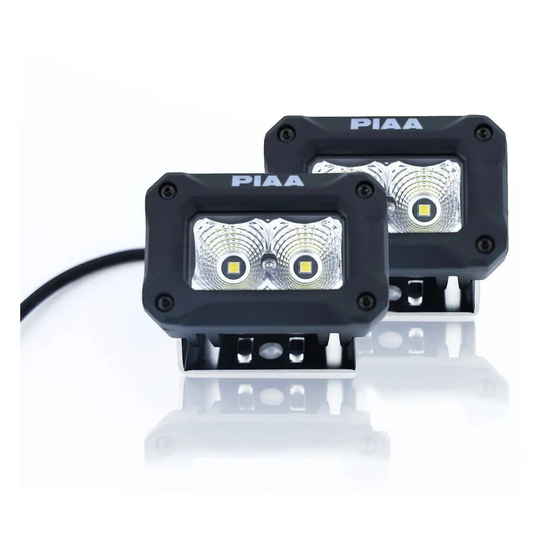 PIAA LED Light Bar FLOOD Beam 5600K 2000 Series Pod 3"