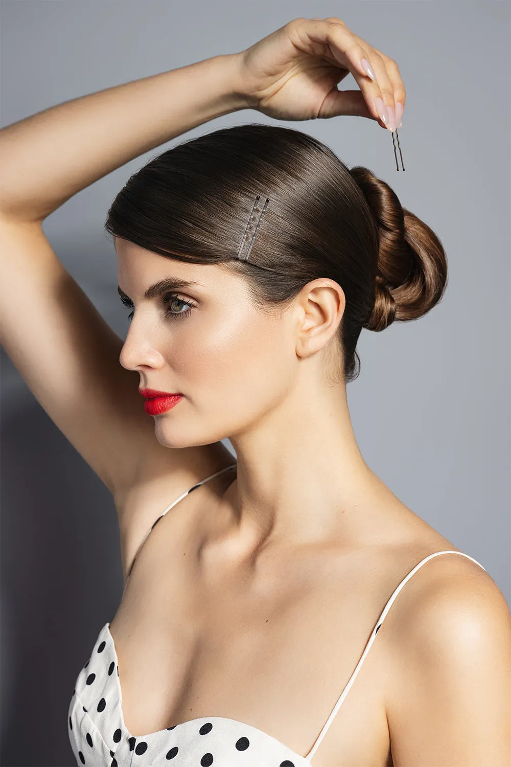 Pin Up & Go 1.75" Hair Pins - Matte Brown
