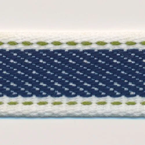 Polyester Denim Tape #5 Yellow Green