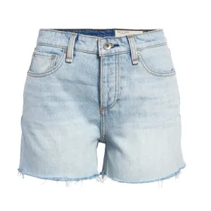 Rag &amp; Bone Dre Low Rise Cutoff Denim Shorts, Jade, Size 24