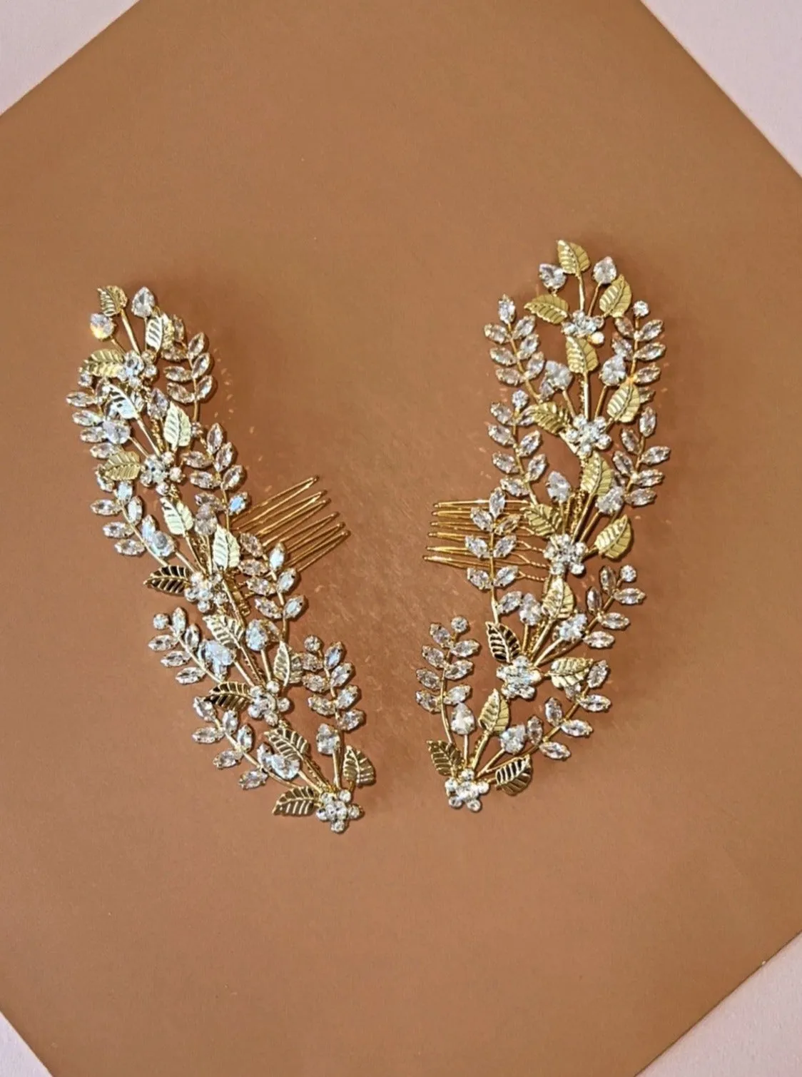 RAIN Wedding Headpiece, Swarovski Hair Comb - Side Piece