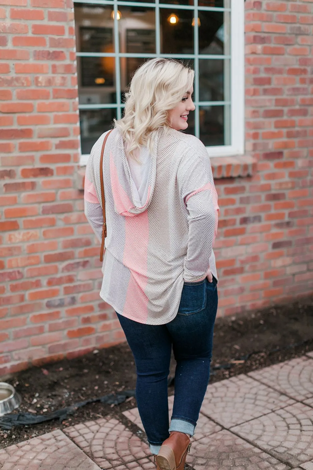 Read Between The Lines Hooded Top