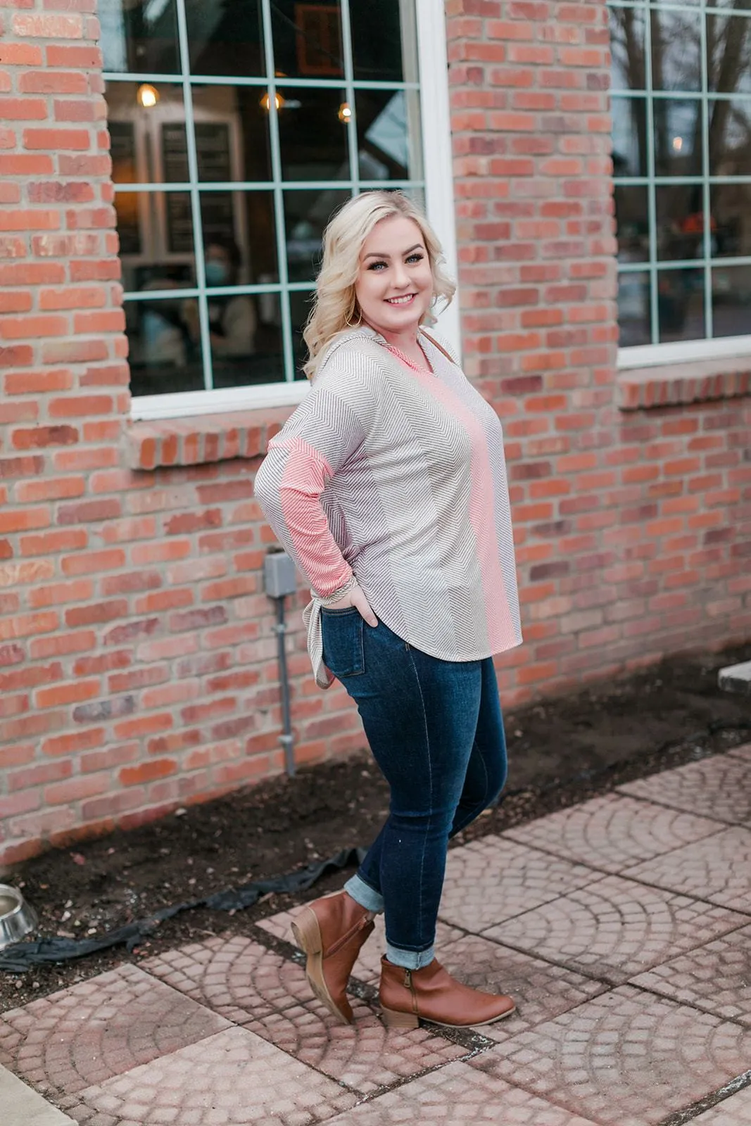 Read Between The Lines Hooded Top