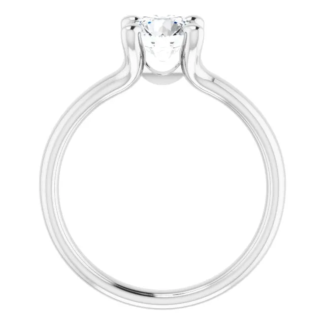 Round Diamond Solitaire Engagement Ring