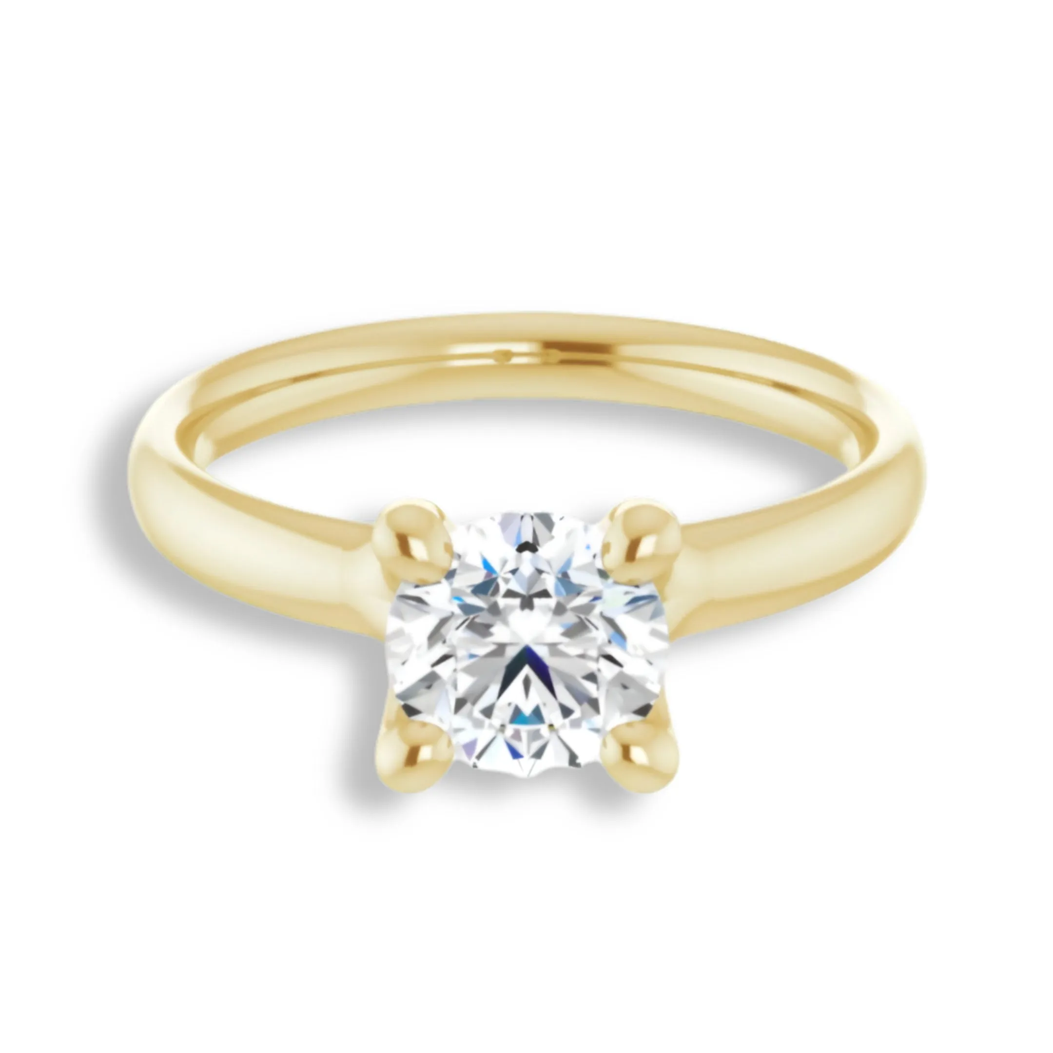 Round Diamond Solitaire Engagement Ring