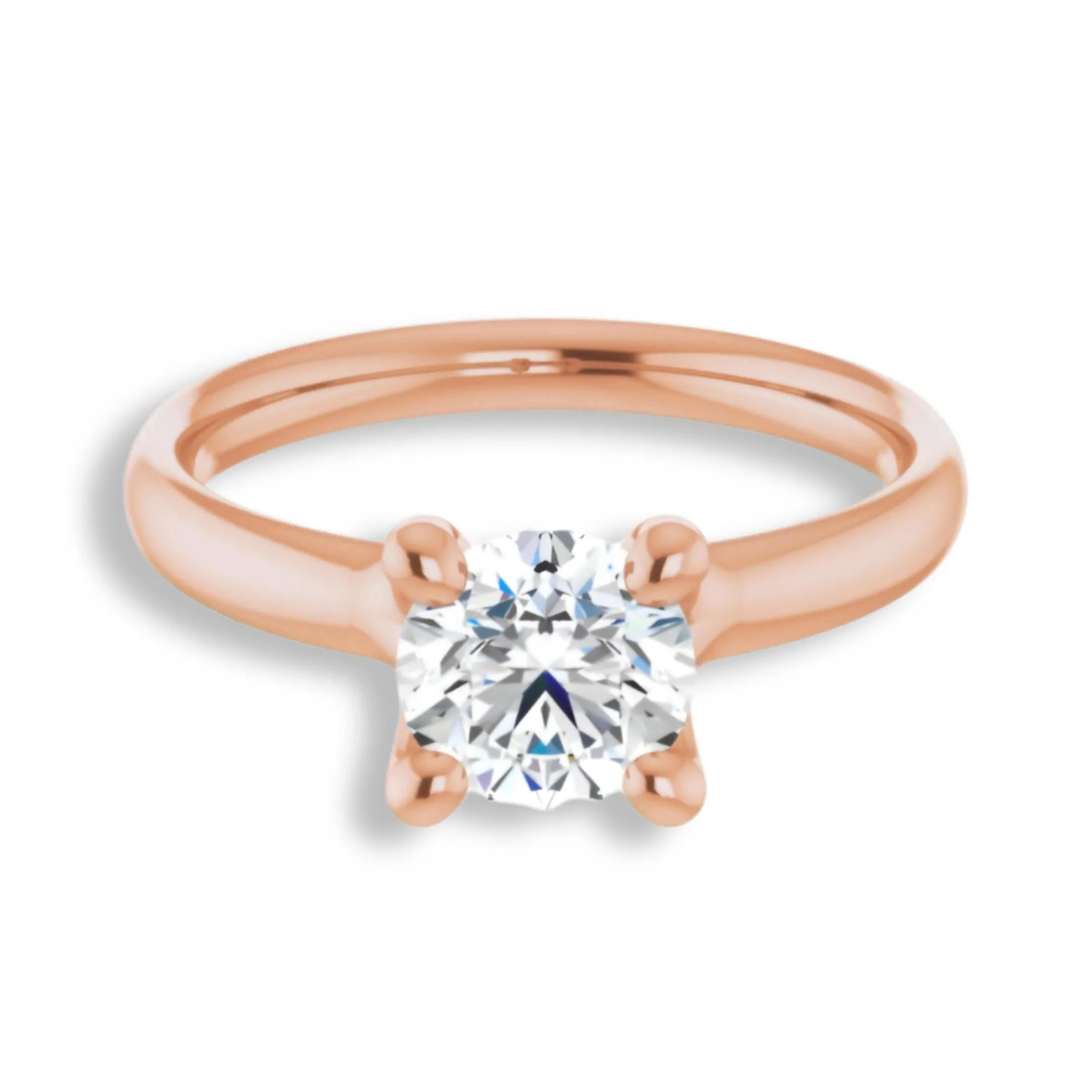 Round Diamond Solitaire Engagement Ring