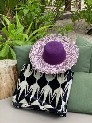 Round Top Fringe Palm Hat