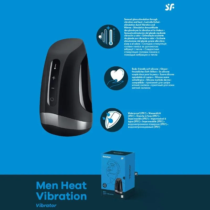 Satisfyer Men Heat Vibration Masturbator