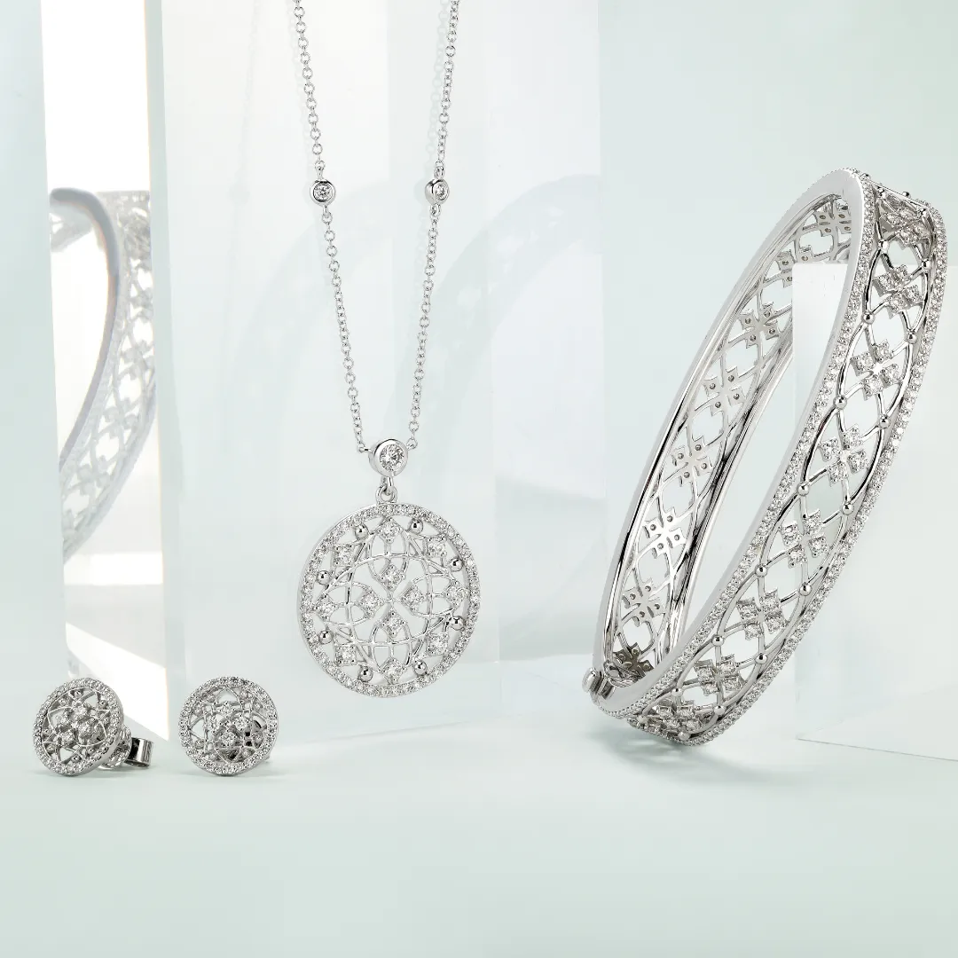 Scott Mikolay Celebration Diamond Necklace with by the Yard Style Chain