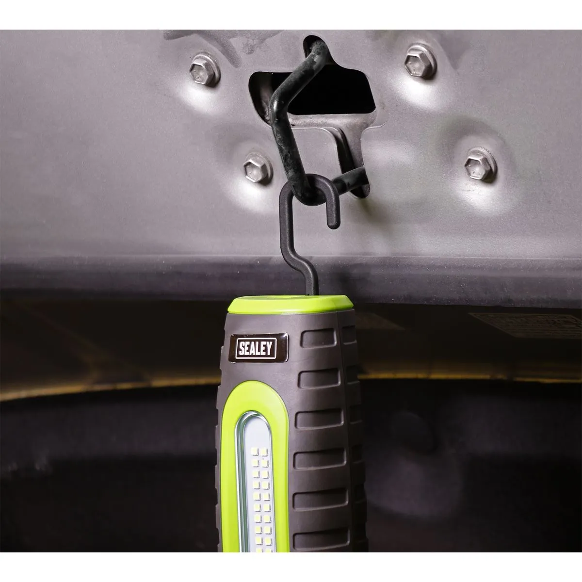 Sealey Rechargeable 360° Inspection Lamp 24 SMD LED   3W LED Green 1000 Lumens