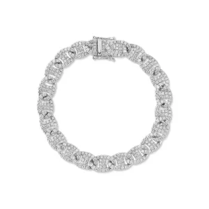Shy Creation Mariner Link Diamond Bracelet